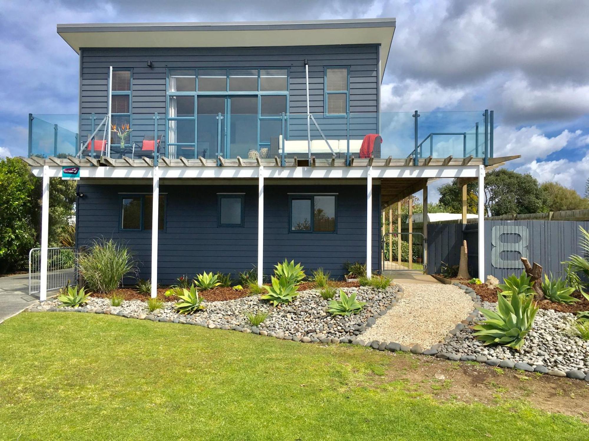 Oceans 8 - Mangawhai Heads Holiday Home Eksteriør bilde